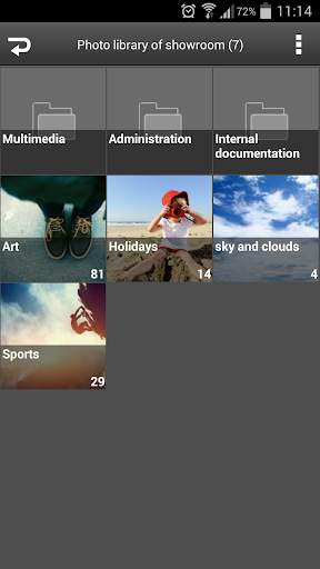 Joomeo - photos sharing screenshot 3