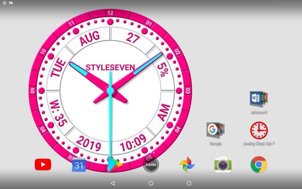 Informative Analog Clock Live Wallpaper-7 screenshot 13