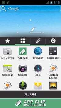 APP CLIP - Smart Launcher screenshot 1