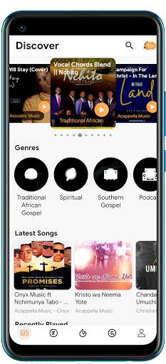 Gospel Musik Cloud - Music & Audio screenshot 1