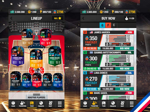 Basketball Fantasy Manager NBA screenshot 6