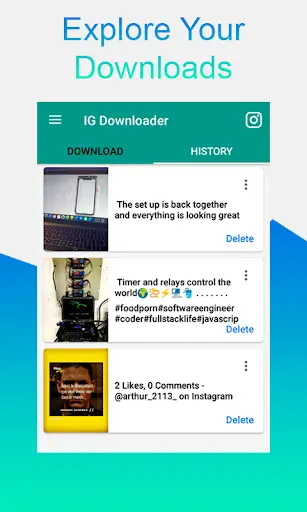 IG Downloader screenshot 2
