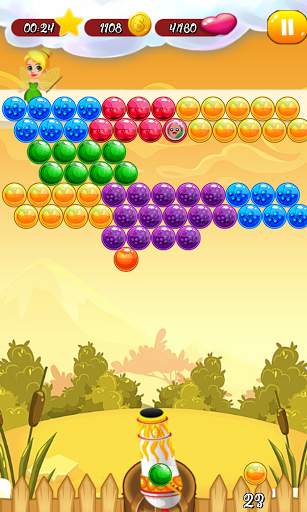 Blossom bubble Clash screenshot 3