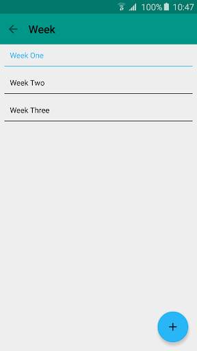 Schedule screenshot 7