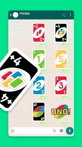 UNO Stickers for Chat WAStickerApps screenshot 2