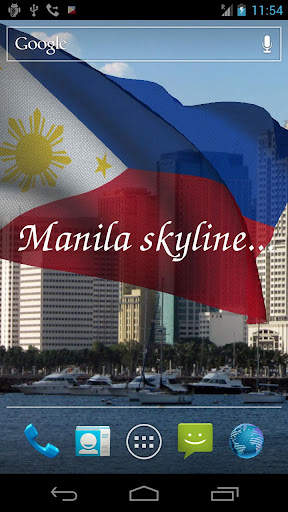 Philippines Flag 3 تصوير الشاشة