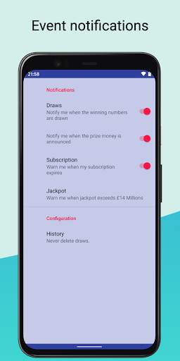 Results for Euromillions screenshot 6