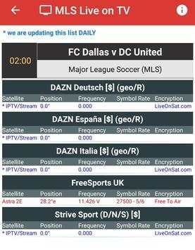 MLS Games Live on TV screenshot 4