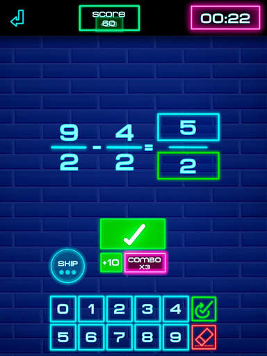 Desafio de Fração: Jogos de Matemática screenshot 18
