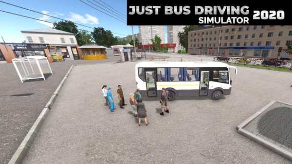 Bus Driving Just Driver Simulator 2020 : Minibus screenshot 1