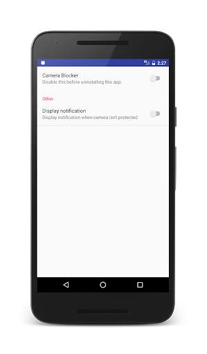 NoCam Camera Blocker screenshot 1