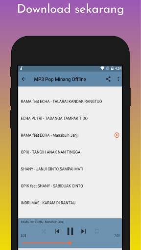 MP3 Pop Minang Offline screenshot 7