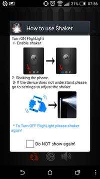 Shake To Flashlight screenshot 1