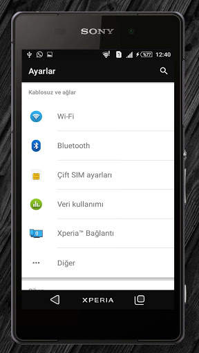 Xperica Theme Black Edition screenshot 2