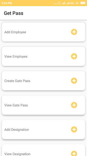 GATE PASS APP screenshot 3