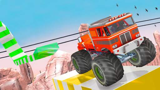 Unmöglicher Monstertruck-Stunt screenshot 4