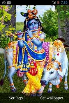 Krishna Live Wallpaper screenshot 1