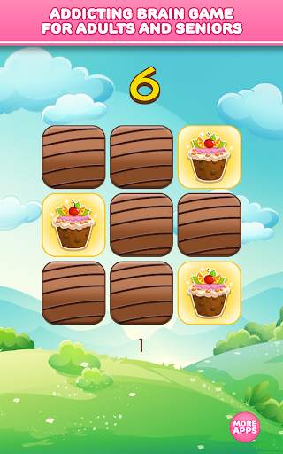 Brain game : Memory training : Cupcake * Free screenshot 11