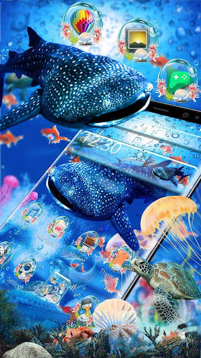 Under Water Fish Theme screenshot 2