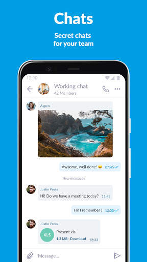 AEGEES messenger – chat, audio call and text screenshot 2