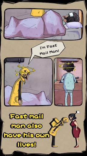 Fast Mail Man  - Funny Escape The Room Games screenshot 1