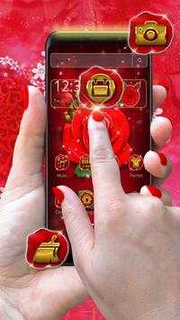 Red Rose Love Theme screenshot 4