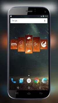 Homeland Digital Clock Widget 5 تصوير الشاشة