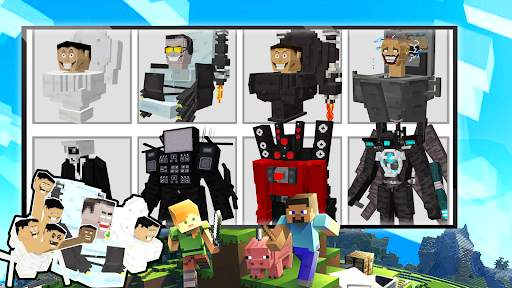 Mod Speakerman Minecraft screenshot 5