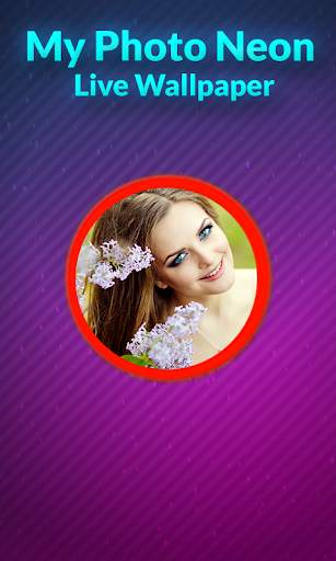 My Photo Neon Live Wallpaper 6 تصوير الشاشة