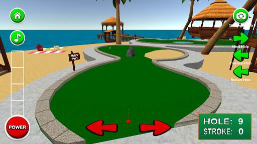Mini Golf 3D Tropical Resort 2 स्क्रीनशॉट 4
