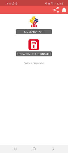 SIMULADOR ANT 2021 screenshot 2