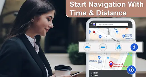 Voice GPS Driving Directions - Gps Navigation screenshot 1