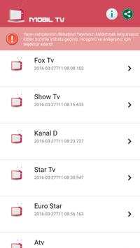 Mobil Tv screenshot 2