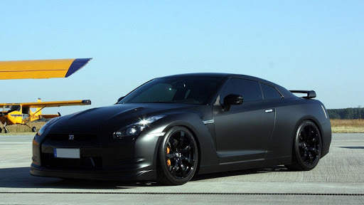 Black Nissan GTR Wallpaper screenshot 8