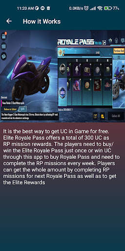 Daily UC and Royal Pass screenshot 3