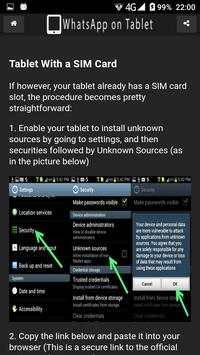 Run whatsapp on android tablet screenshot 2