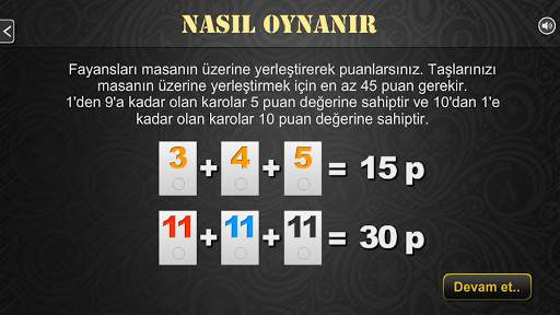 45 Okey screenshot 3