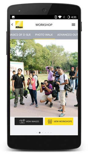 Nikon India screenshot 3