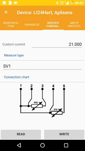 Aplisens Mobile Configurator screenshot 1
