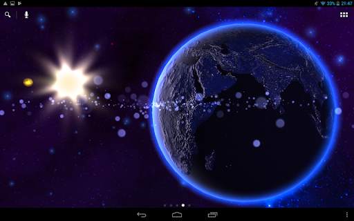 Solar system live wallpaper screenshot 7