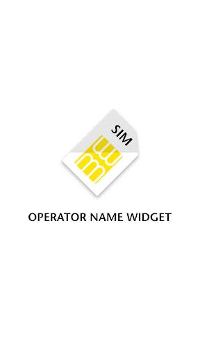 Operator Name Widget screenshot 1
