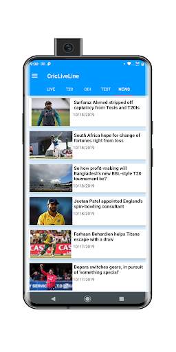 Cricket Live Line - Fast Live Score, News and Chat screenshot 3