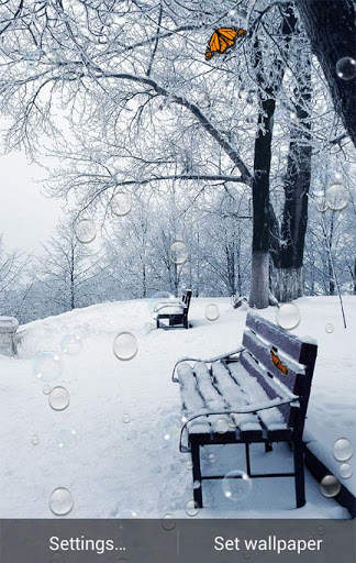 Winter Live Wallpaper screenshot 1