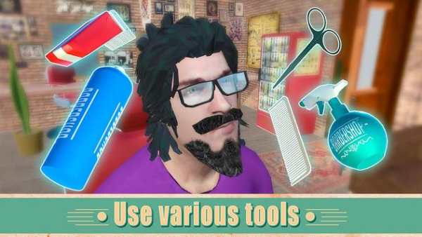 Beard Shaving Salon Simulator - Barber Shop 3D screenshot 3