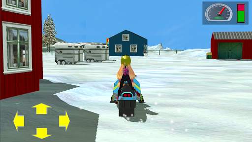 Snowmobile Cross VR screenshot 7