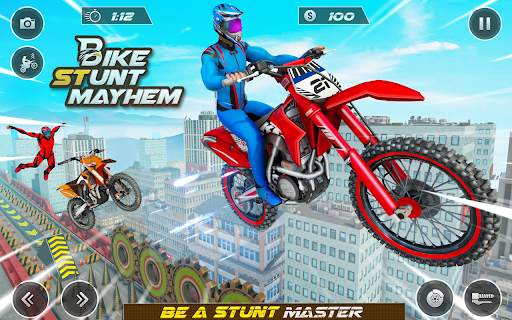 Bike Stunt Drive & Racing Game screenshot 5