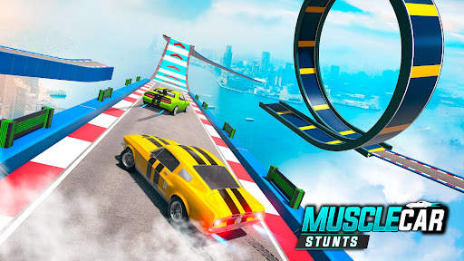 Muscle Car Stunts: Car Games screenshot 2