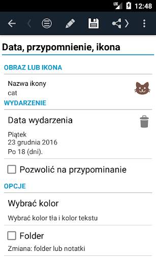 Hierarchiczne notatki screenshot 4
