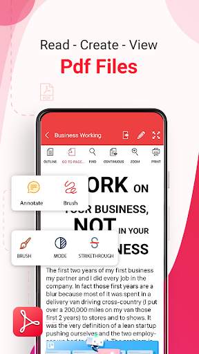Document Reader - PDF, excel, pptx, word Documents screenshot 3