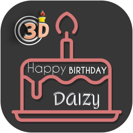3d Name On Birthday Cake 1.0